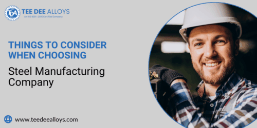 steel manufacturing company