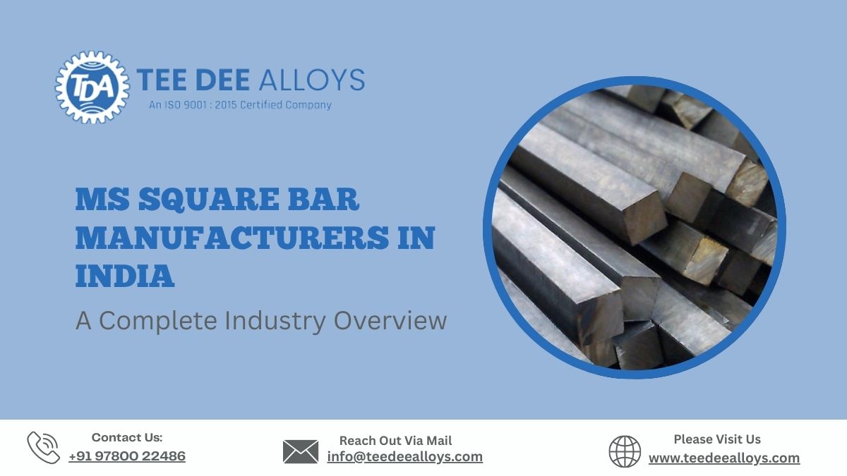 MS Square Bar Manufacturers in India