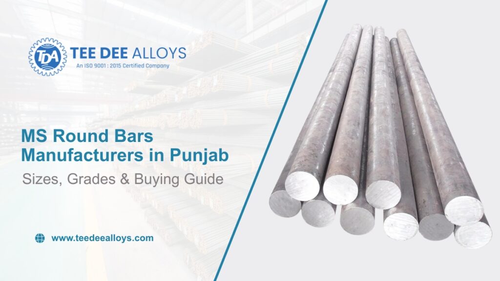 MS Round Bars Manufacturers in Punjab