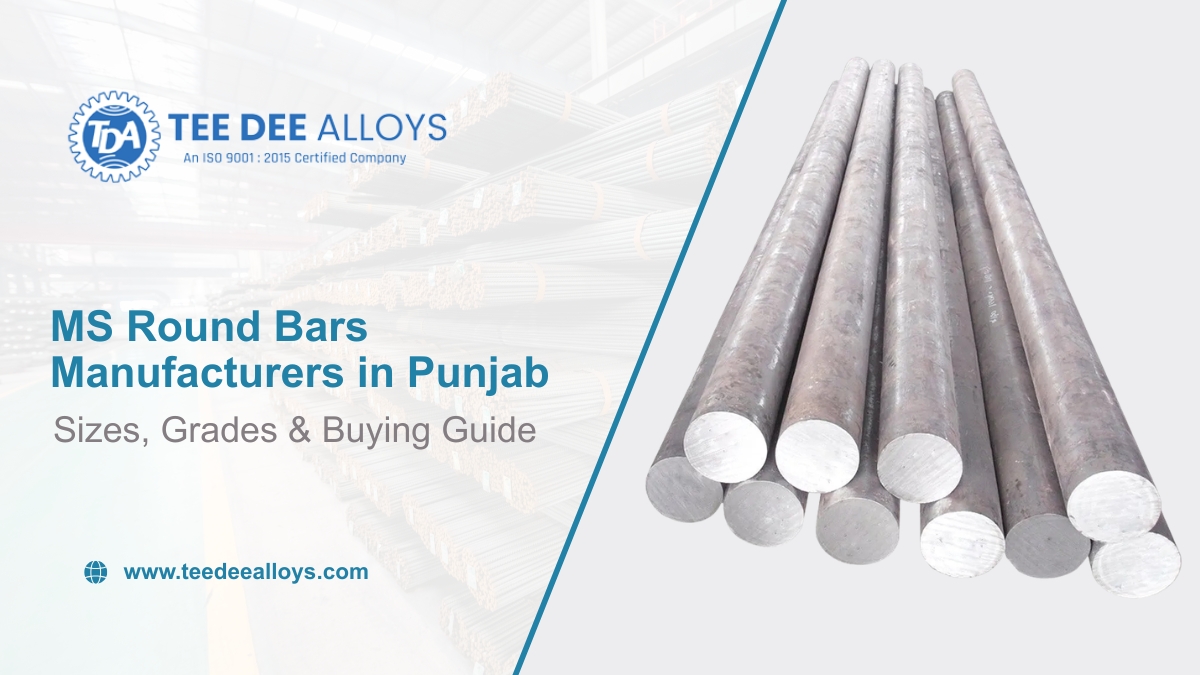 MS Round Bars Manufacturers in Punjab